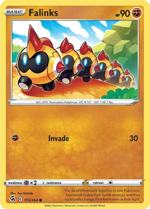 Falinks (155/264) [Sword & Shield: Fusion Strike] - Pokemon Single