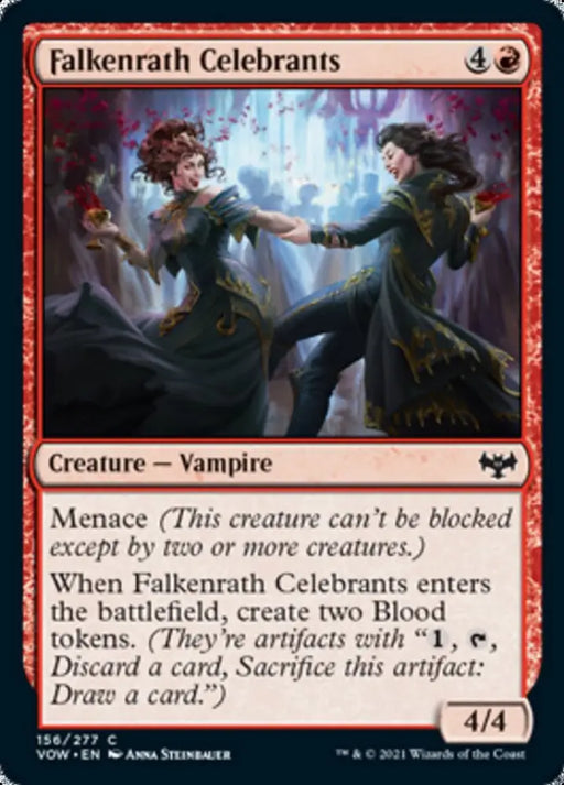 Falkenrath Celebrants [Innistrad: Crimson Vow] - MTG Single