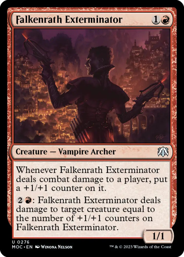 Falkenrath Exterminator [March of the Machine Commander] - MTG Single