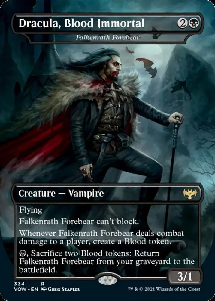 Falkenrath Forebear - Dracula Blood Immortal [Innistrad: Crimson Vow] - MTG Single