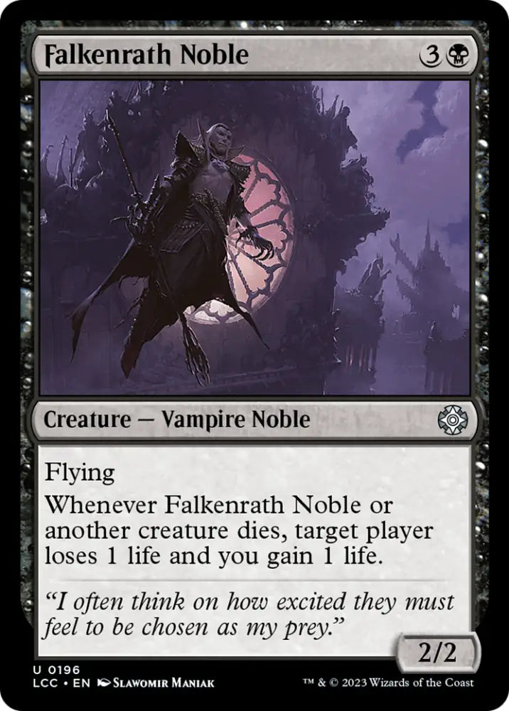 Falkenrath Noble [The Lost Caverns of Ixalan Commander] - MTG Single