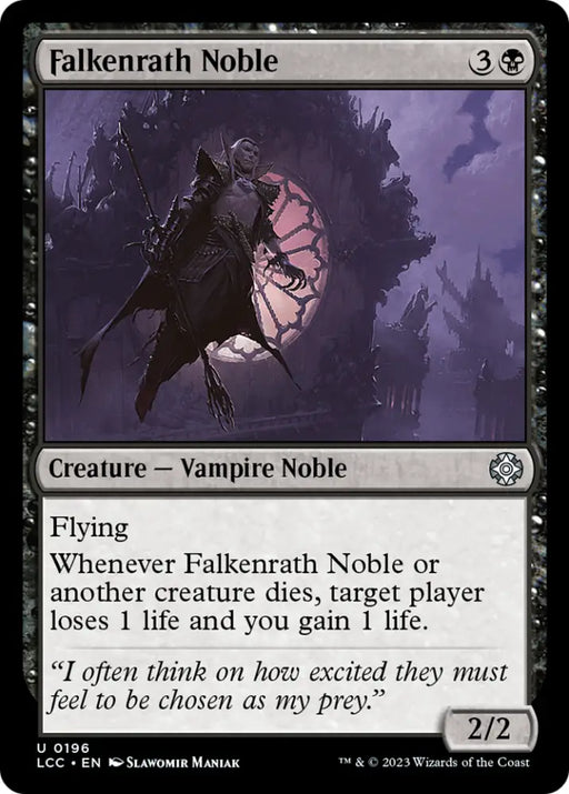 Falkenrath Noble [The Lost Caverns of Ixalan Commander] - MTG Single
