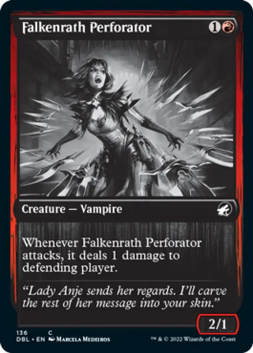 Falkenrath Perforator [Innistrad: Double Feature] - MTG Single