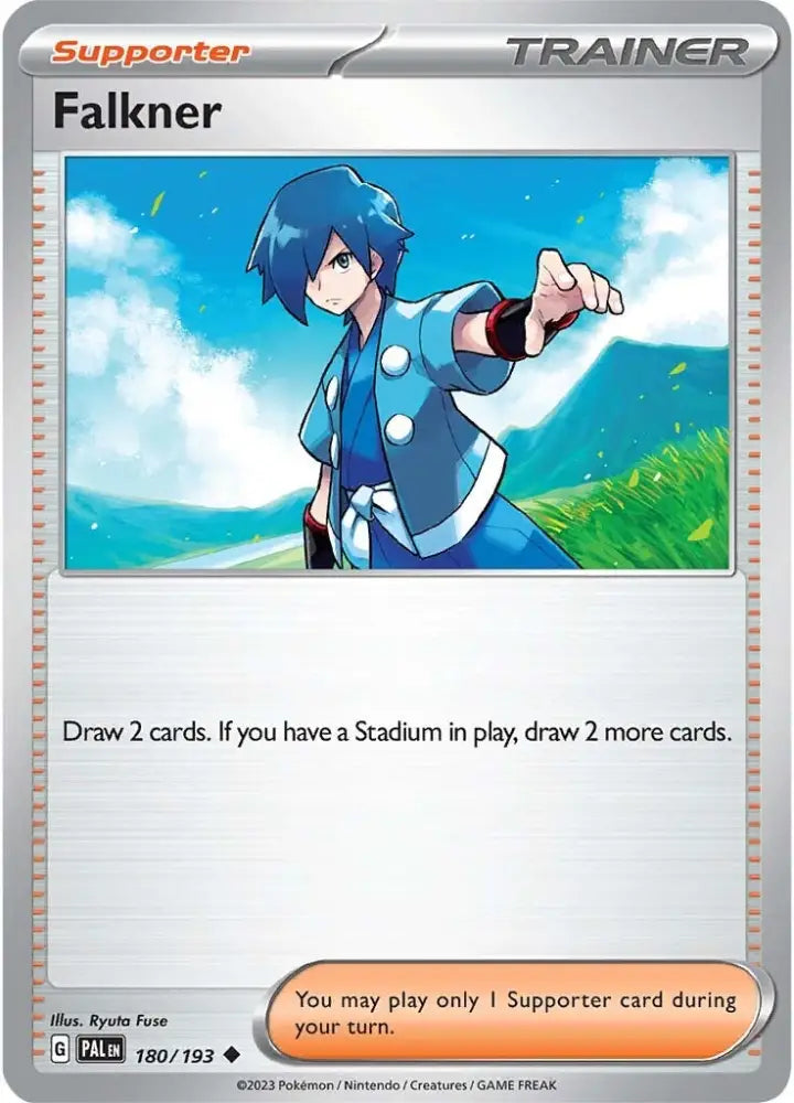 Falkner (180/193) [Scarlet & Violet: Paldea Evolved] - Pokemon Single