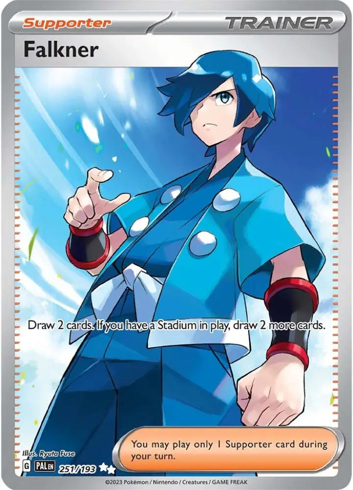 Falkner (251/193) [Scarlet & Violet: Paldea Evolved] - Pokemon Single