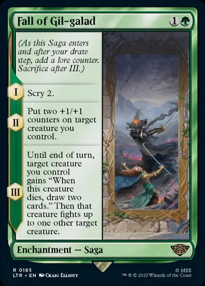 Fall of Gil-galad [The Lord of the Rings: Tales of Middle-Earth] - MTG Single