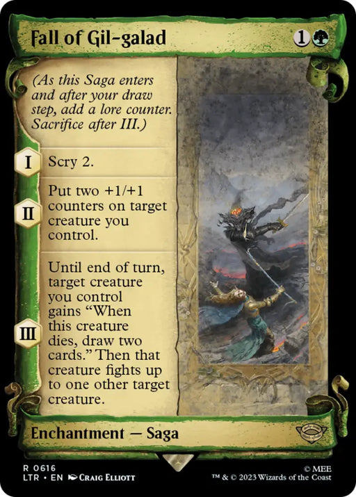 Fall of Gil-galad [The Lord of the Rings: Tales of Middle-Earth Showcase Scrolls] - MTG Single