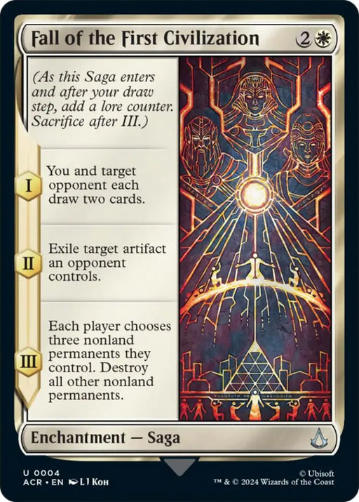 Fall of the First Civilization [Assassin’s Creed] - MTG Single