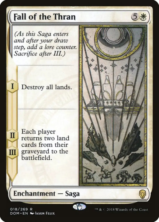 Fall of the Thran [Dominaria] - MTG Single
