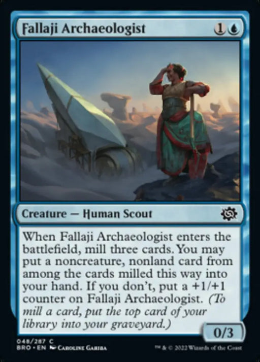 Fallaji Archaeologist [The Brothers’ War] - MTG Single