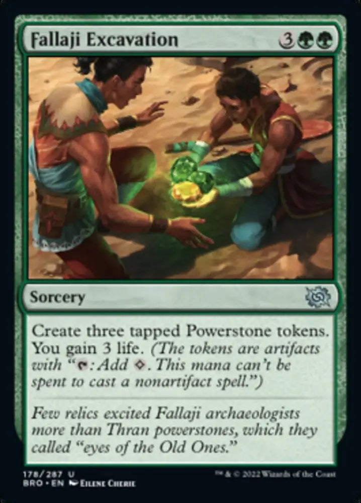 Fallaji Excavation [The Brothers’ War] - MTG Single
