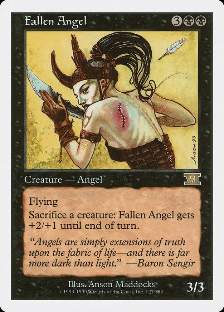 Fallen Angel [Classic Sixth Edition] - MTG Single