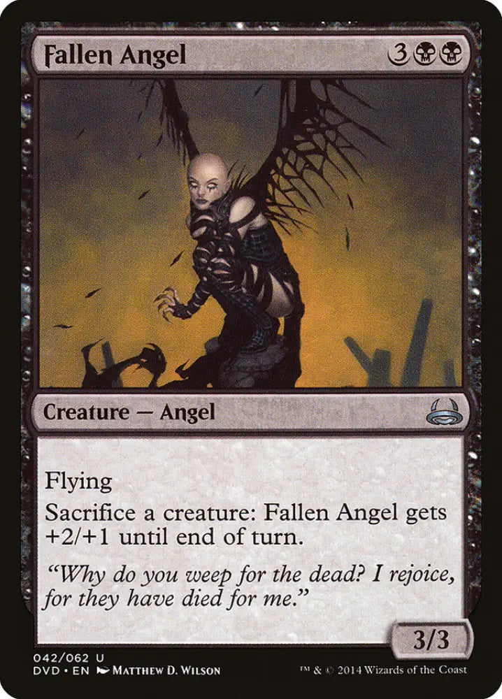 Fallen Angel (Divine vs. Demonic) [Duel Decks Anthology] - MTG Single