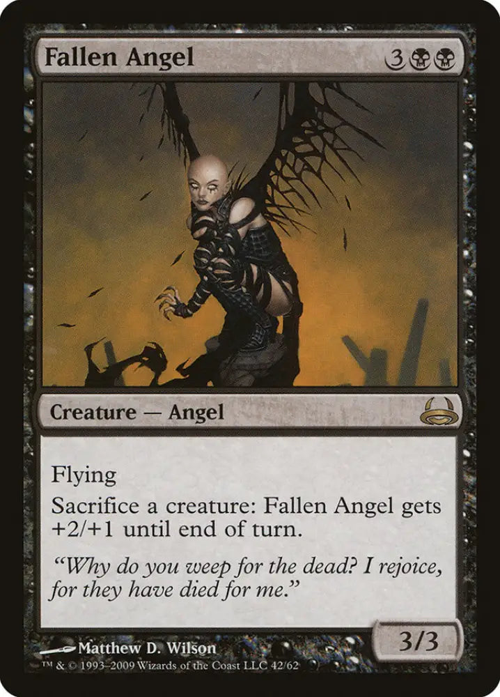 Fallen Angel [Duel Decks: Divine vs. Demonic] - MTG Single