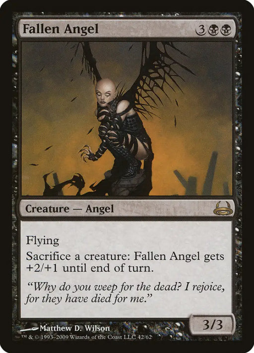 Fallen Angel [Duel Decks: Divine vs. Demonic] - MTG Single