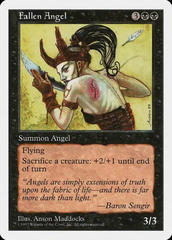 Fallen Angel [Fifth Edition] - MTG Single