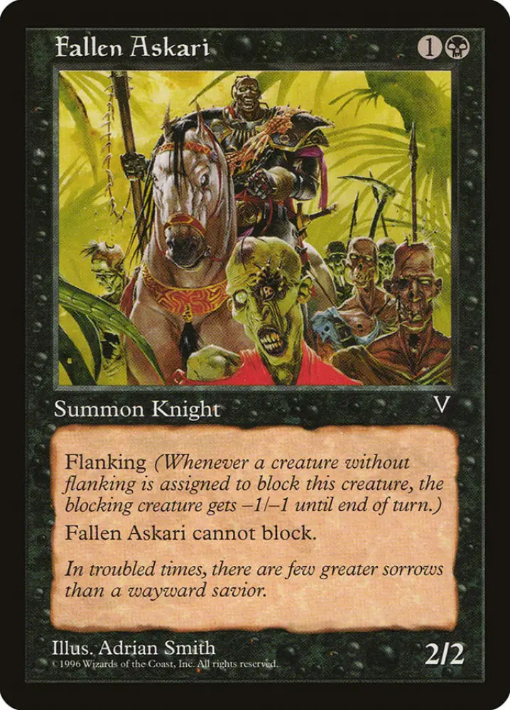 Fallen Askari [Visions] - MTG Single