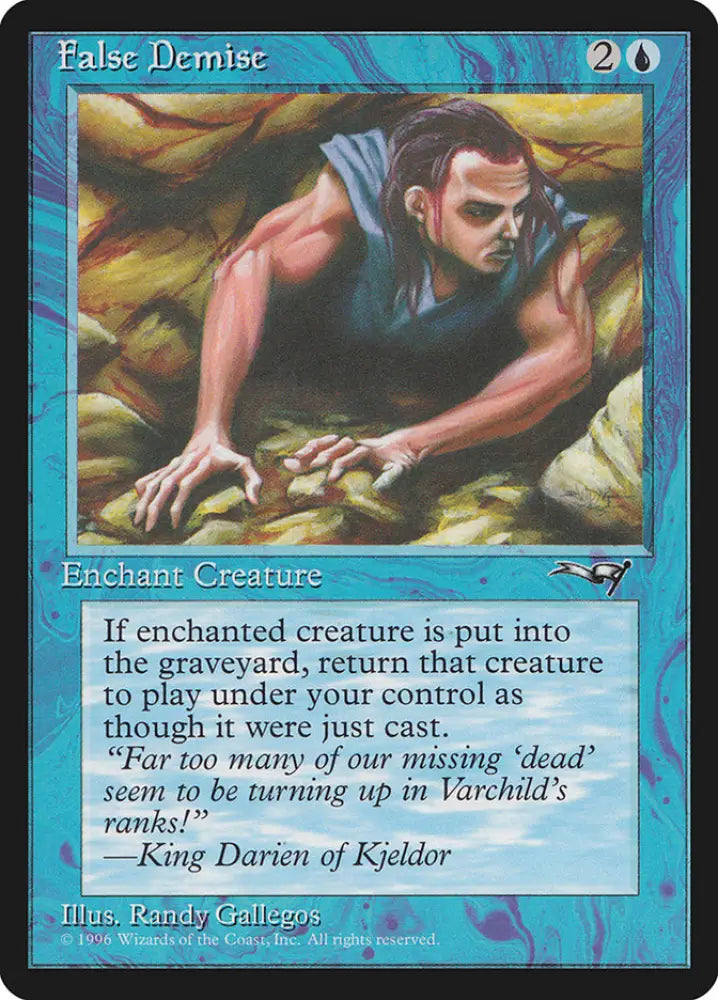 False Demise (Sleeveless) [Alliances] - MTG Single