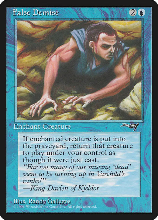 False Demise (Sleeveless) [Alliances] - MTG Single