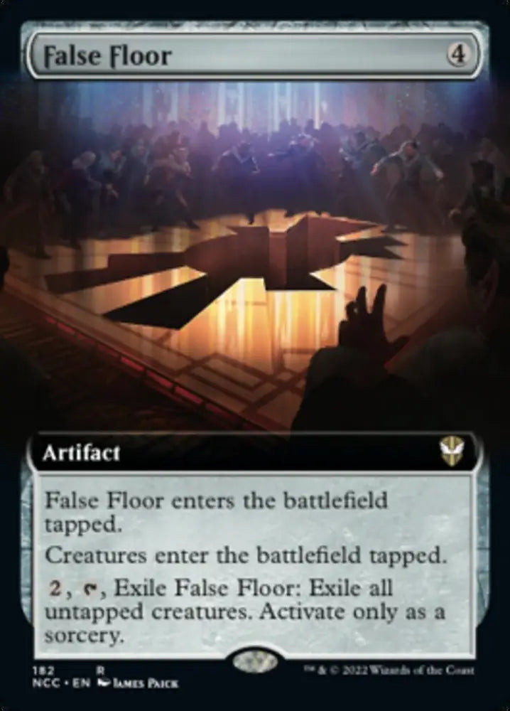 False Floor (Extended Art) [Streets of New Capenna Commander] - MTG Single