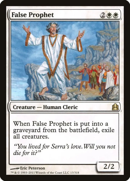 False Prophet [Commander 2011] - MTG Single
