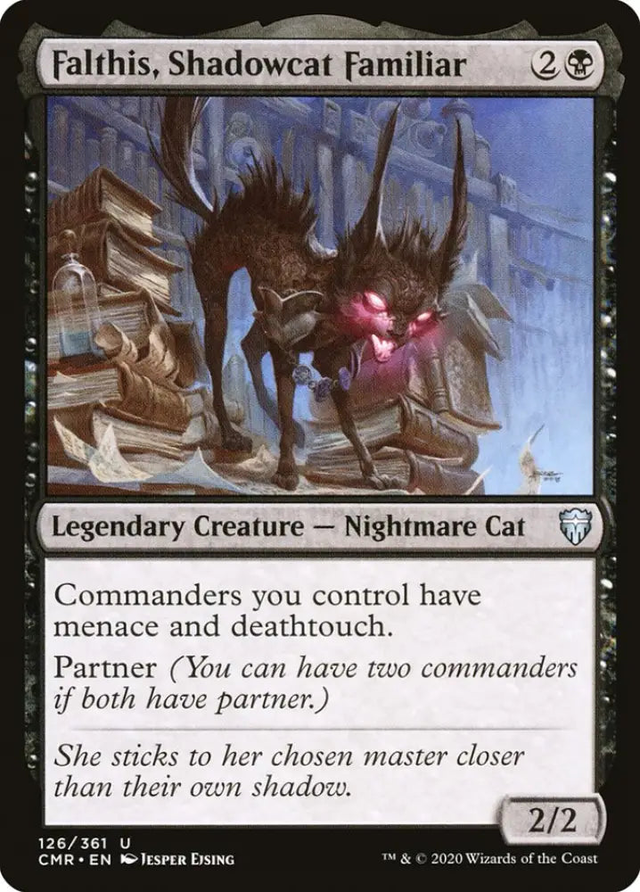Falthis Shadowcat Familiar [Commander Legends] - MTG Single