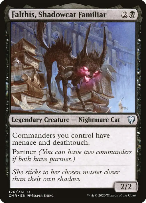 Falthis Shadowcat Familiar [Commander Legends] - MTG Single
