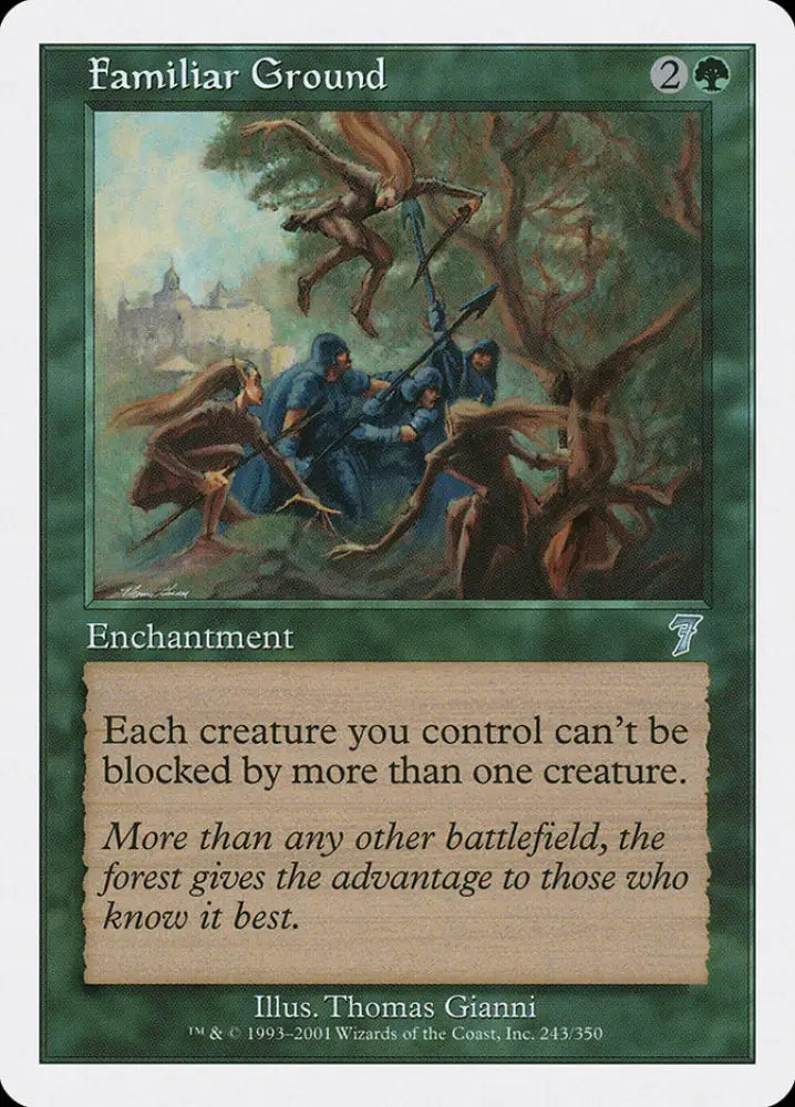Familiar Ground [Seventh Edition] - MTG Single