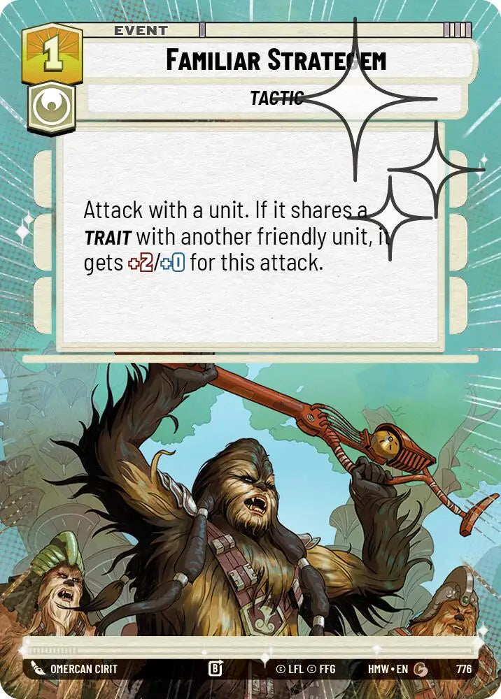 Familiar Strategem (Hyperspace Foil) (776) [Homeworlds]