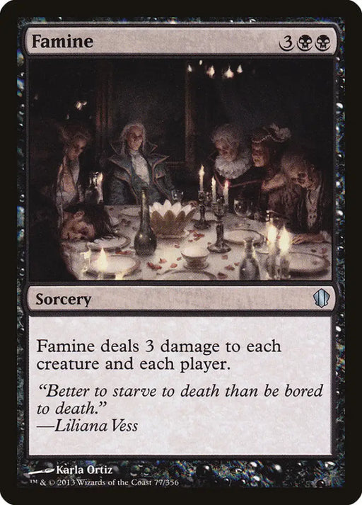 Famine [Commander 2013] - MTG Single