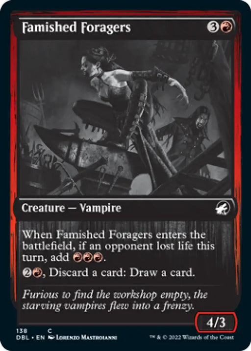 Famished Foragers [Innistrad: Double Feature] - MTG Single