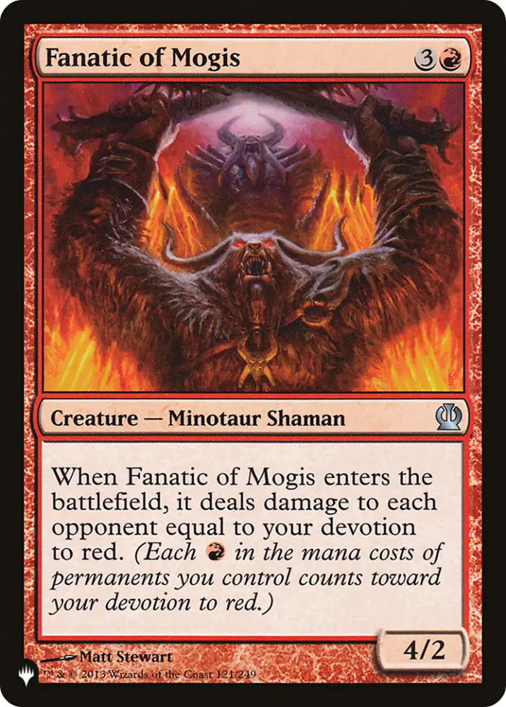 Fanatic of Mogis [The List] - MTG Single