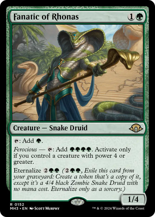 Fanatic of Rhonas [Modern Horizons 3] - MTG Single