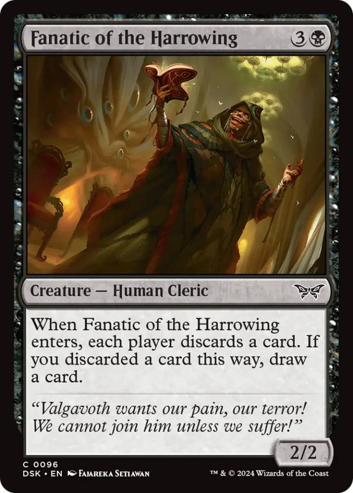 Fanatic of the Harrowing [Duskmourn: House of Horror] - MTG Single