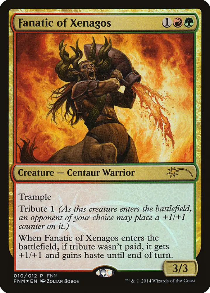 Fanatic of Xenagos [Friday Night Magic 2014] - MTG Single