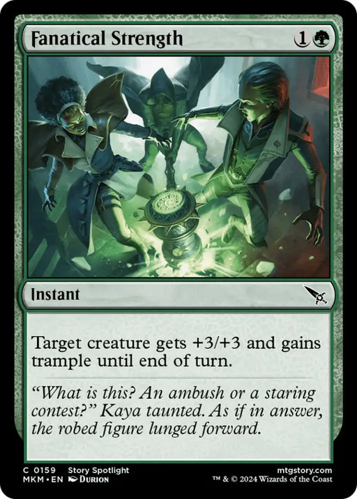 Fanatical Strength [Murders at Karlov Manor] - MTG Single
