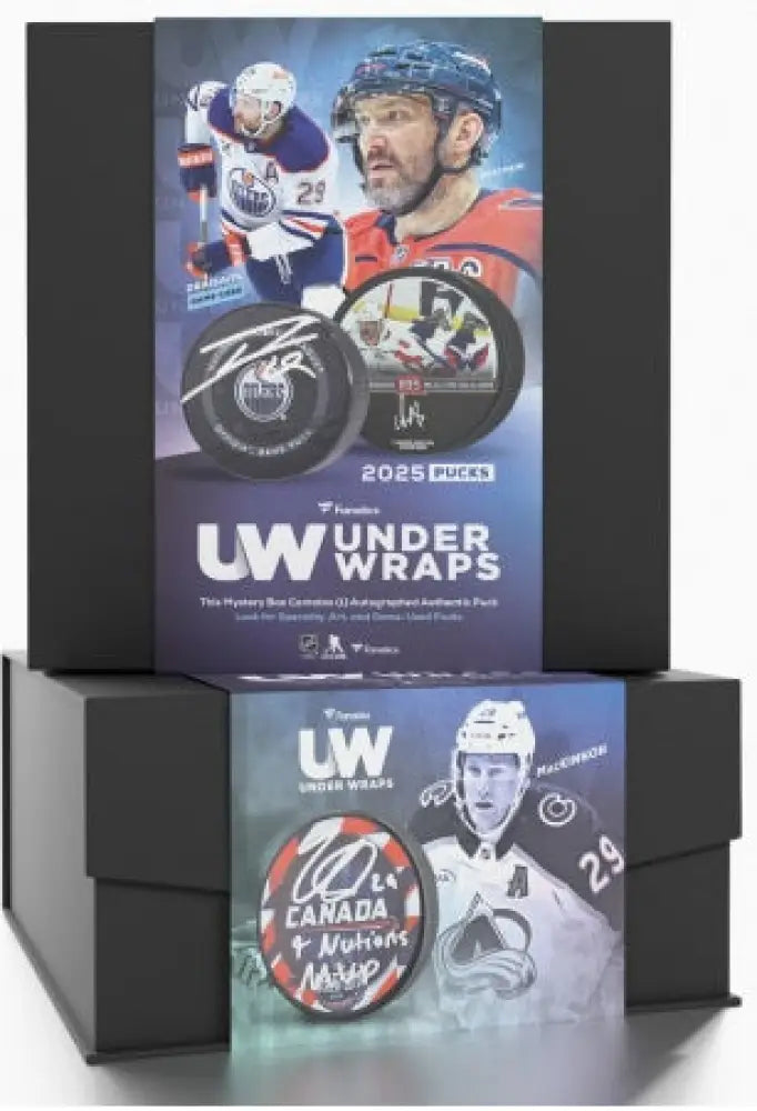 Fanatics Under Wraps NHL Puck 25/26 - Upper Deck Hockey