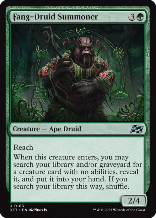 Fang-Druid Summoner [Aetherdrift] - MTG Single