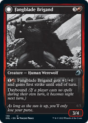 Fangblade Brigand // Fangblade Eviscerator [Innistrad: Double Feature] - MTG Single
