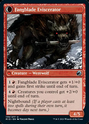 Fangblade Brigand // Fangblade Eviscerator [Innistrad: Midnight Hunt] - MTG Single
