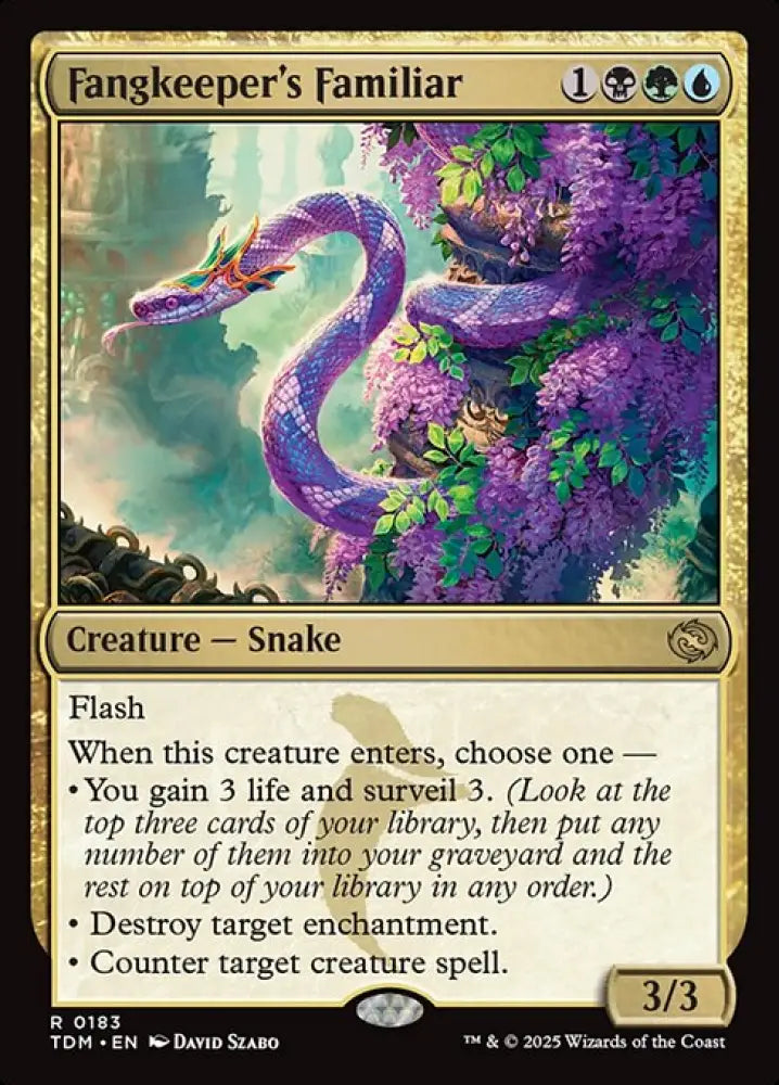 Fangkeeper's Familiar (183) [Tarkir: Dragonstorm]