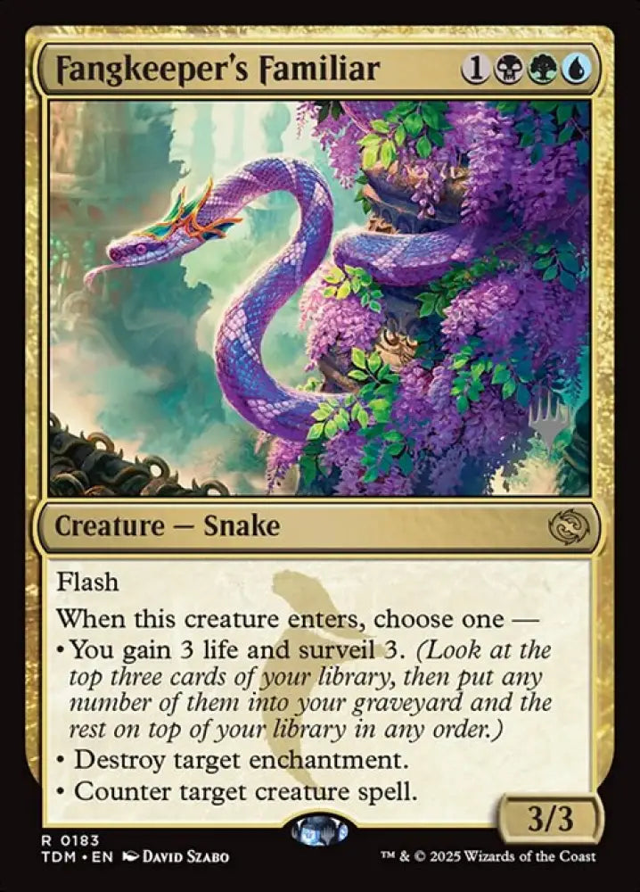 Fangkeeper's Familiar (183p) [Tarkir: Dragonstorm Promos]