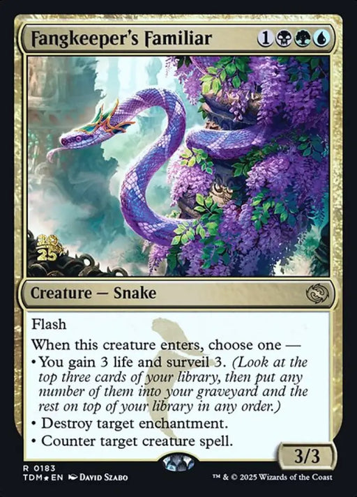 Fangkeeper's Familiar (183s) [Tarkir: Dragonstorm Promos]