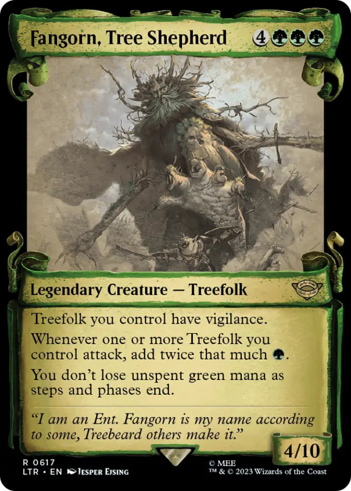 Fangorn Tree Shepherd [The Lord of the Rings: Tales of Middle-Earth Showcase Scrolls] - MTG Single