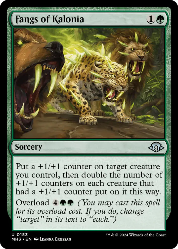 Fangs of Kalonia [Modern Horizons 3] - MTG Single