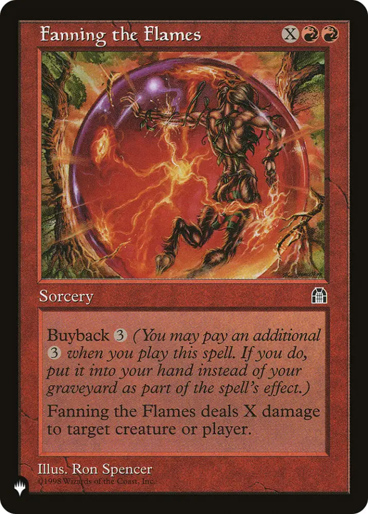 Fanning the Flames [The List] - MTG Single