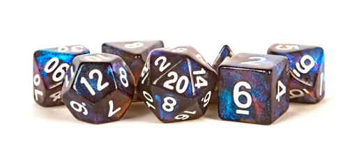 FanRoll: Acrylic 7 Dice Set Stardust Galaxy 16mm - Accessoire