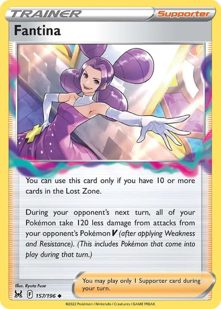 Fantina (157/196) [Sword & Shield: Lost Origin] - Pokemon Single