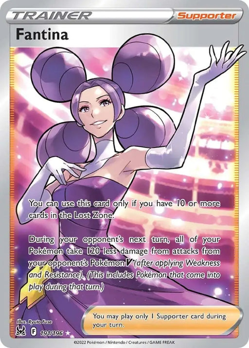 Fantina (191/196) [Sword & Shield: Lost Origin] - Pokemon Single