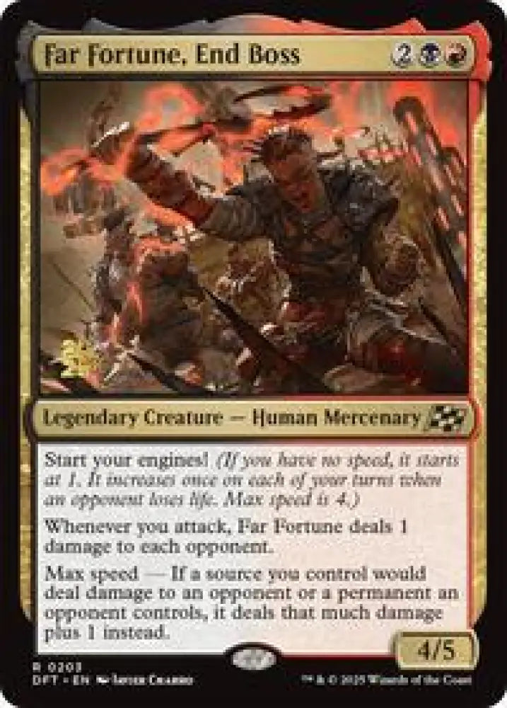 Far Fortune, End Boss (203) [Prerelease Cards]